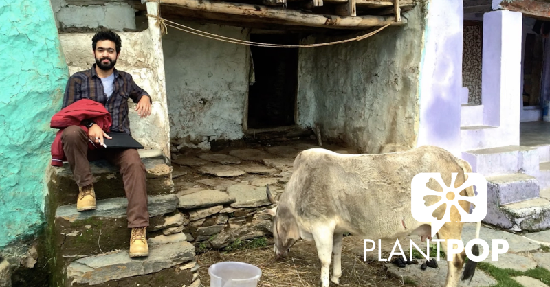 PLANTPOP is a Film Studio Developing a Documentary on the Work and Life of Sourabh Gupta