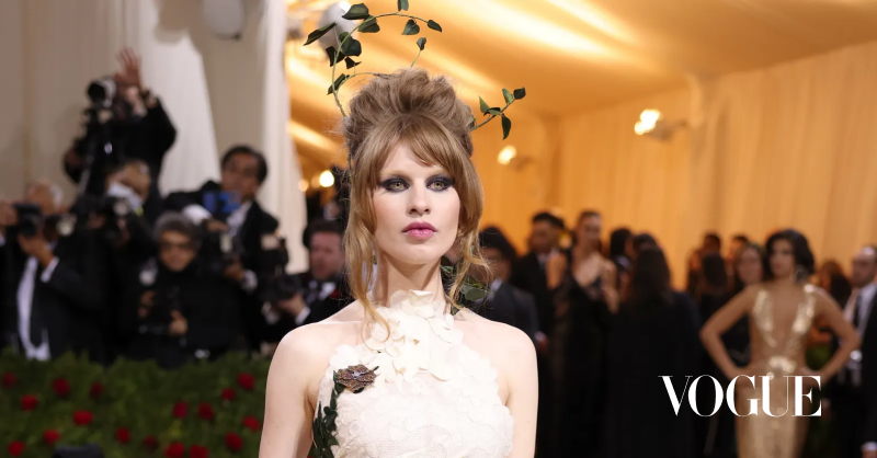 VOGUE: Ivy Getty Botanical by Sourabh Gupta, 2022 Met Gala by Calin Van Paris