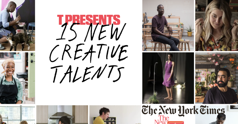 T Presents: 15 Creative Talents
